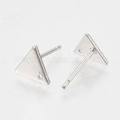 Messing Ohrstecker Zubehör&nbsp;KK-N186-63P