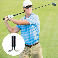 Tragbarer Golfschläger-Aufbewahrungsständer aus ABS & Pet&nbsp;TOOL-WH0039-86A