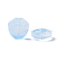 Perles de verre peintes par pulvérisation transparent&nbsp;GLAA-I050-12E