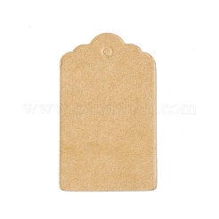 100 Stück Kraftpapier-Blumenkopf-Geschenkanhänger&nbsp;CDIS-B001-01B