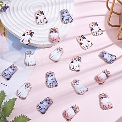 30pcs 5 pendentifs en alliage de couleurs&nbsp;ENAM-SZ0003-32