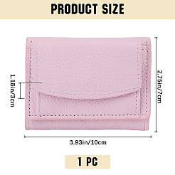 Carteras de cuero pu para mujer&nbsp;AJEW-WH20002-43B