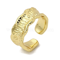 Verstellbare Manschettenringe aus Messing für Damen&nbsp;RJEW-L130-004G