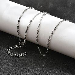 Collier à chaîne en acier inoxydable 304 anti-ternissement&nbsp;STAS-T040-PJ204-40