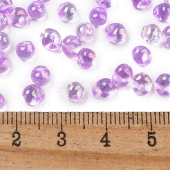 6/0 perles de rocaille en verre à franges de couleurs intérieures&nbsp;SEED-A034-03B