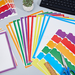 Autocollants adhésifs en papier enduit&nbsp;DIY-WH0899-964