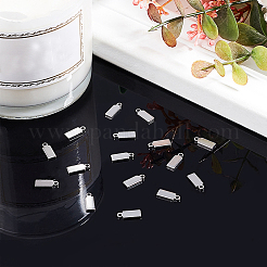 Dijes de etiqueta en blanco con estampado de acero inoxidable 304&nbsp;STAS-UN0006-69P