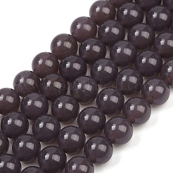 Supports de perles de jade de Malaisie naturelles&nbsp;G-NH0046-A01-6mm