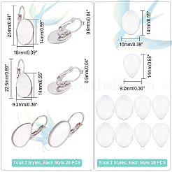 Kits de fabrication de boucles d'oreilles bricolage&nbsp;STAS-DC0007-43