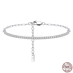 Tennisarmbänder aus klarem Zirkonia&nbsp;BJEW-I314-009B