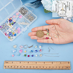Kit fai da te per realizzare orecchini pendenti a forma di fata&nbsp;DIY-SC0021-75