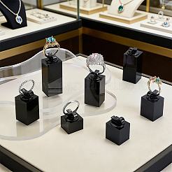 7 Stück Acryl-Ring-Displayständer-Set in 7 Größen&nbsp;ODIS-WH0099-256B