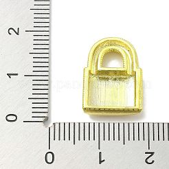 Emaille-Anhänger aus Messing mit Gestellbeschichtung&nbsp;KK-L224-045G