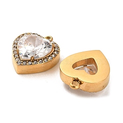 Pendenti in acciaio inossidabile 304 placcato oro 14k&nbsp;STAS-L022-081G-03