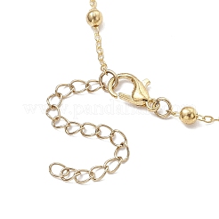 Bracelets à breloques en alliage d'organismes marins et coquillages cauris naturels&nbsp;BJEW-JB11843