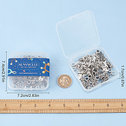 40 stücke 10 stil tibetischen stil legierung europäisch baumeln charme&nbsp;MPDL-SC0001-06
