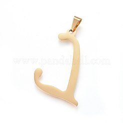Set di gioielli con pendenti e orecchini a bottone in acciaio inossidabile 304&nbsp;SJEW-P100-12G