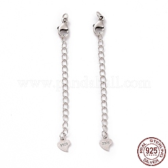 925 Kettenverlängerung aus Sterlingsilber&nbsp;STER-D036-37AS