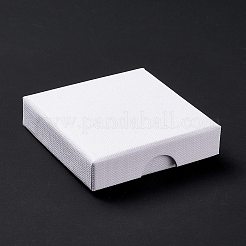 Papier mit schwammmatten Halskettenboxen&nbsp;LS-X-OBOX-G018-01A-03
