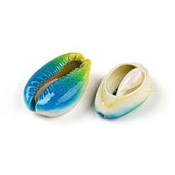 Pintura en aerosol cuentas de concha de cowrie&nbsp;SHEL-S274-01C