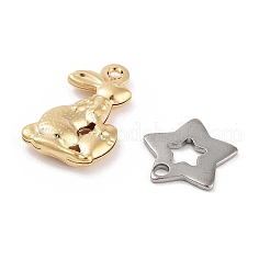 Anhänger & Zwischenstücke aus Edelstahl&nbsp;STAS-XCP0001-88