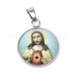 Jesus thema glasanhänger&nbsp;X-GLAA-R187-P