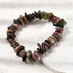 Braccialetti elasticizzati con perline di tormalina naturale multicolore&nbsp;GG-CBA0FEA-01C