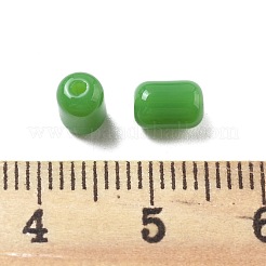Perle di vetro di giada imitazione opaca&nbsp;GLAA-Z012-02E