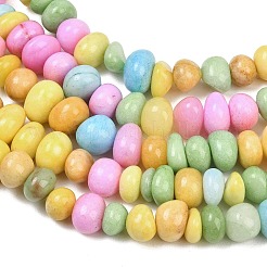 Chapelets de perles en jade blanc naturel teinté&nbsp;GG-CBACF26-A03-05