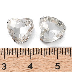 Herz Strass aufnähen&nbsp;RGLA-L028-04B-01