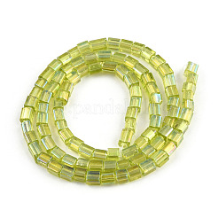 Chapelets de perles en verre transparent&nbsp;GLAA-N047-08-C07