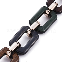 Catene a maglie acriliche fatte a mano&nbsp;AJEW-JB00637