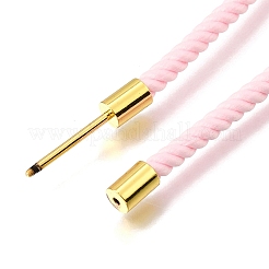 Fabrication de colliers en cordon Milan en nylon rond de 3 mm&nbsp;NJEW-H091-01G-29