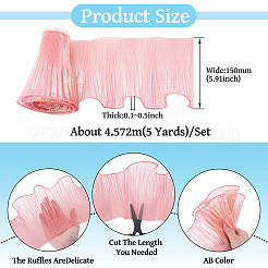 5 Yard Polyester-Rüschenband&nbsp;OCOR-TA0004-06A