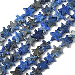 Natürlicher Lapislazuli Perlenstränge&nbsp;G-F817-A03-01