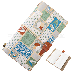 Notizbuch aus Vintage-PU-Leder mit Blumenprägung&nbsp;SCRA-WH20001-03D