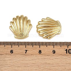 Perline di ottone a forma di conchiglia&nbsp;KK-A257-02G