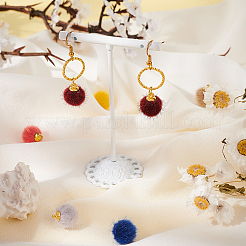 Faux Nerz bedeckt Charms&nbsp;WOVE-PH0001-15