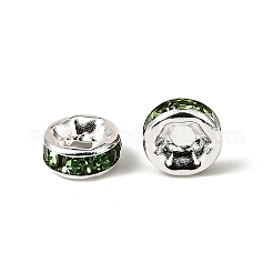 Grade ottone a strass distanziatore perline&nbsp;RB-A014-Z6mm-07S
