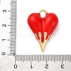 Ciondoli smaltato in ottone&nbsp;KK-Q098-19G-B