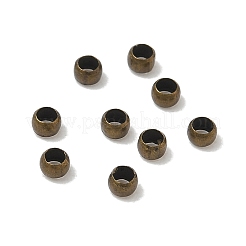 Perles à écraser en laiton &nbsp;KK-L019-AB-NF