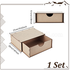 MDF-Schublade&nbsp;DIY-WH0622-329
