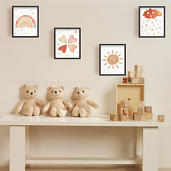 Chemiefaser-Öl-Leinwand hängendes Gemälde&nbsp;AJEW-WH0173-048