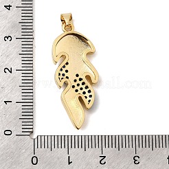 Ottone micro spianare pendenti zirconi&nbsp;KK-I360-005G