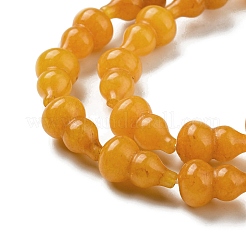 Natürliche weiße Jade perlen Stränge&nbsp;G-C039-B06