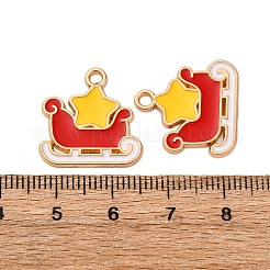 Weihnachten Legierung Emaille Anhänger&nbsp;ENAM-K080-01J-G