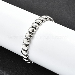 Bracelets à maillons rectangulaires en acier inoxydable 304 pour femmes&nbsp;BJEW-R022-01P