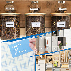 Rechteckige linierte Karteikarten&nbsp;DIY-PH0029-22