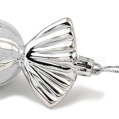Décorations de pendentifs de bonbons en plastique galvanoplastie de noël&nbsp;KY-D020-01B