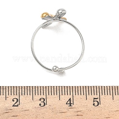 Anneaux de manchette en acier inoxydable 304&nbsp;RJEW-D338-03B-GP